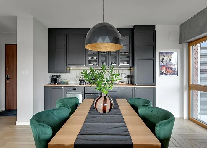 Nadmotlawie Estate Gym, Sauna & Parking By Downtown Apartments