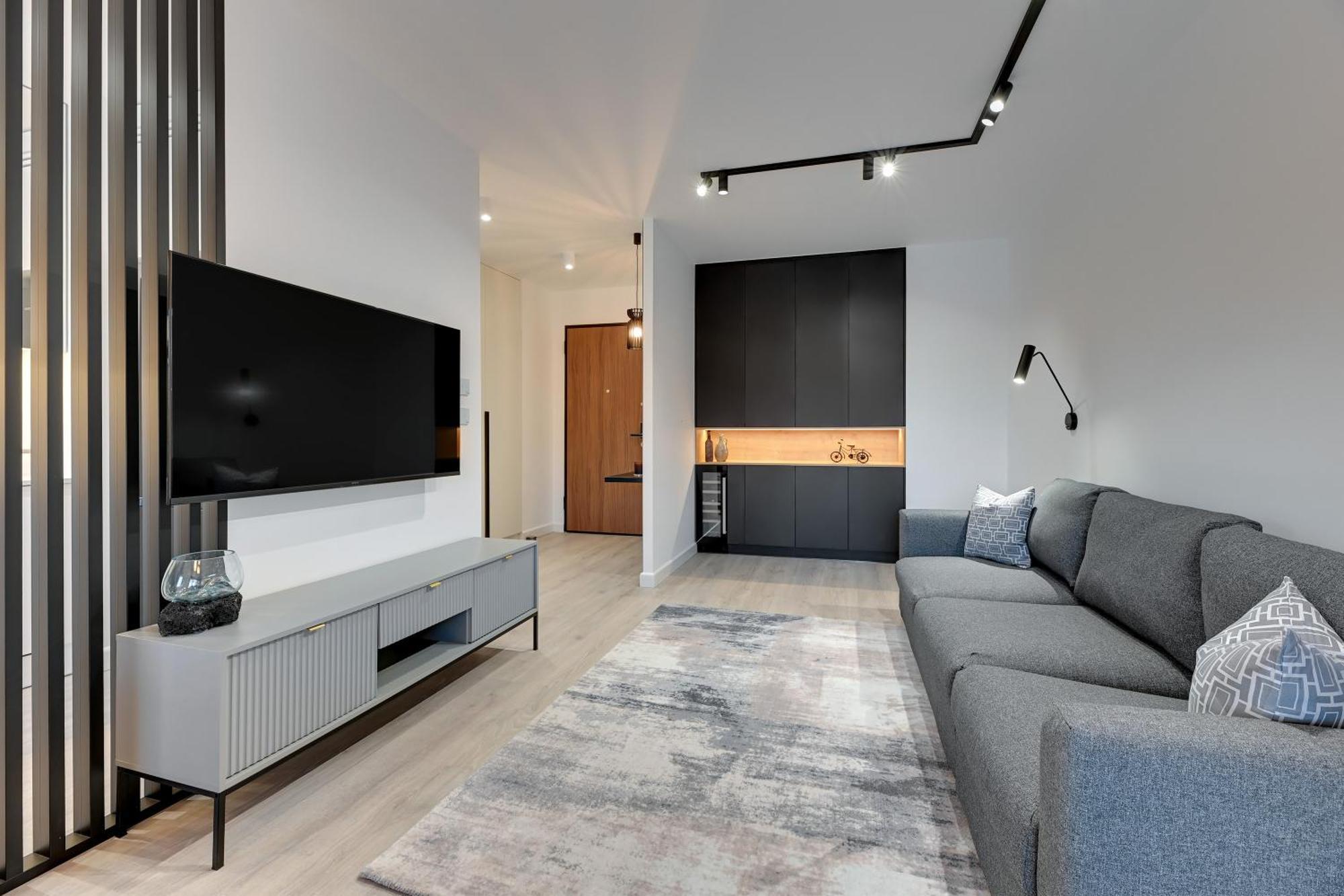 Nadmotlawie Estate Gym, Sauna & Parking By Downtown Apartment