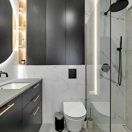 Nadmotlawie Estate Gym, Sauna & Parking By Downtown Apartments Gdansk Room photo