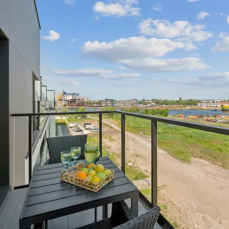 Nadmotlawie Estate Gym, Sauna & Parking By Downtown Apartments Gdansk Exterior photo