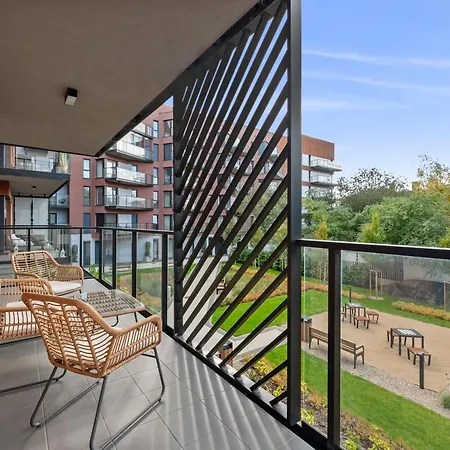 Nadmotlawie Estate Gym, Sauna & Parking By Downtown Apartments Gdansk Room photo