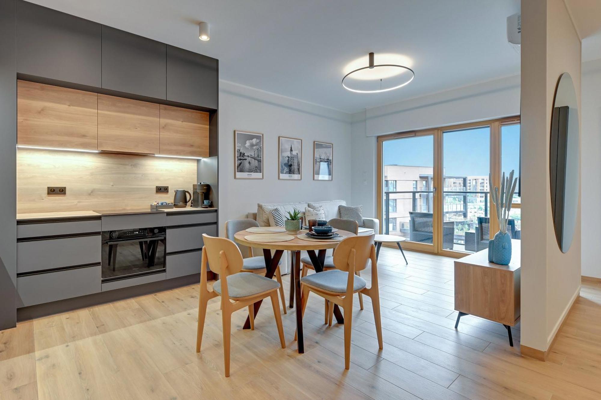 Apartment Nadmotlawie Estate Gym, Sauna & Parking By Downtown Gdansk